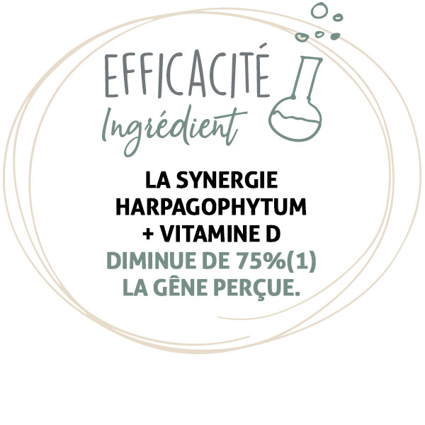 Efficacité Harpagophytum Plus + Vitamine D